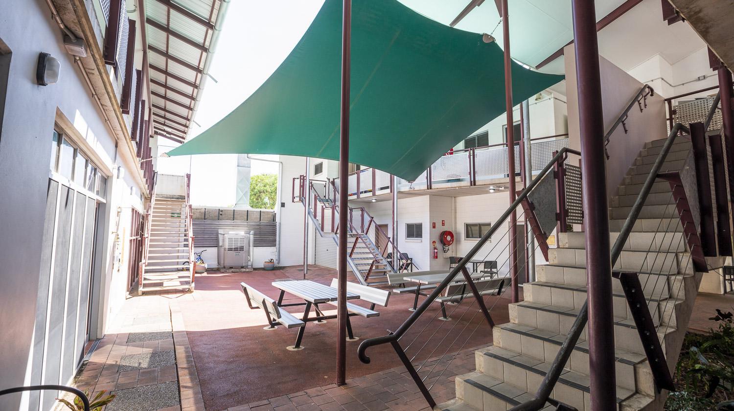 Galawu Hostel garden