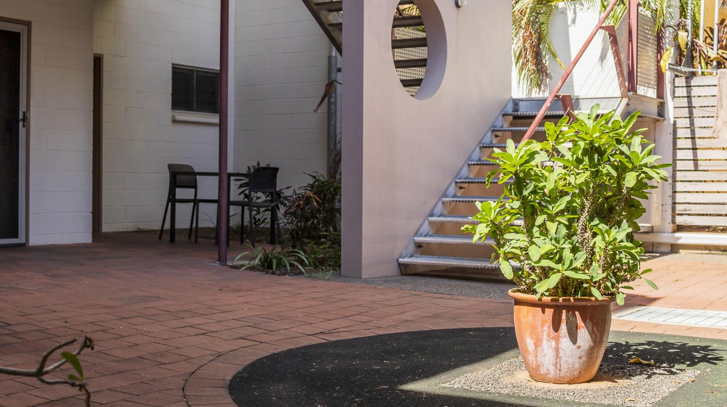 Galawu Hostel garden