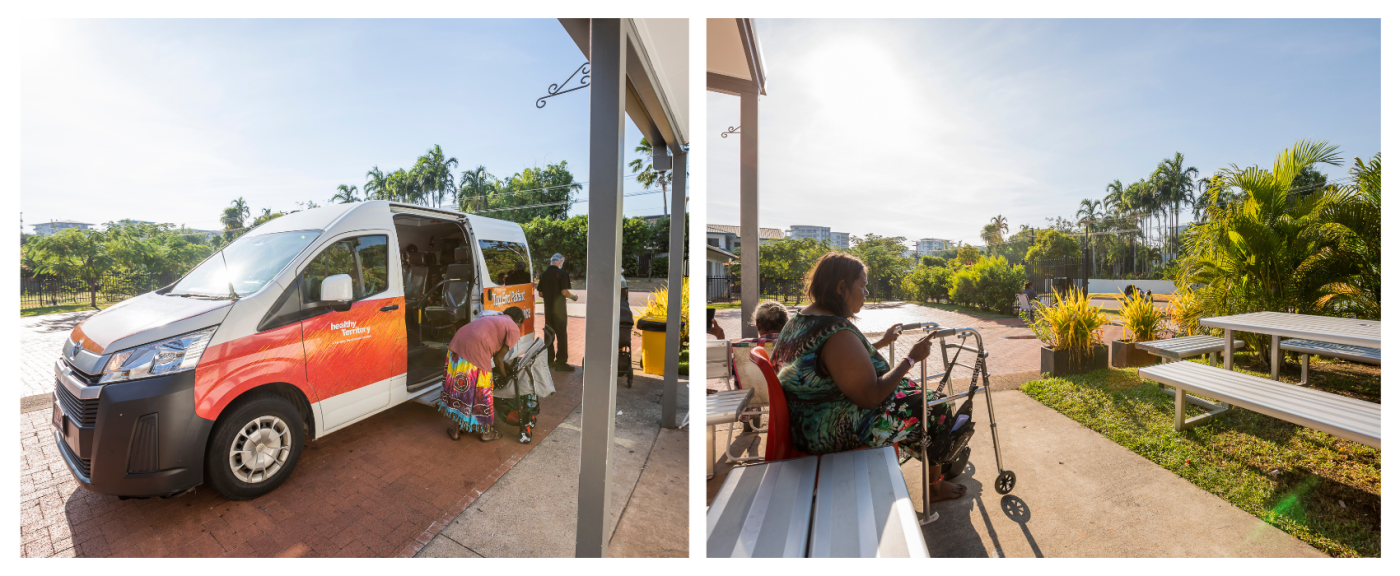 PATS van picking up resident